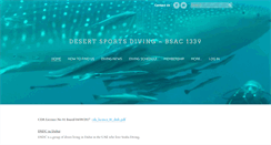 Desktop Screenshot of desertsportsdivingclub.net